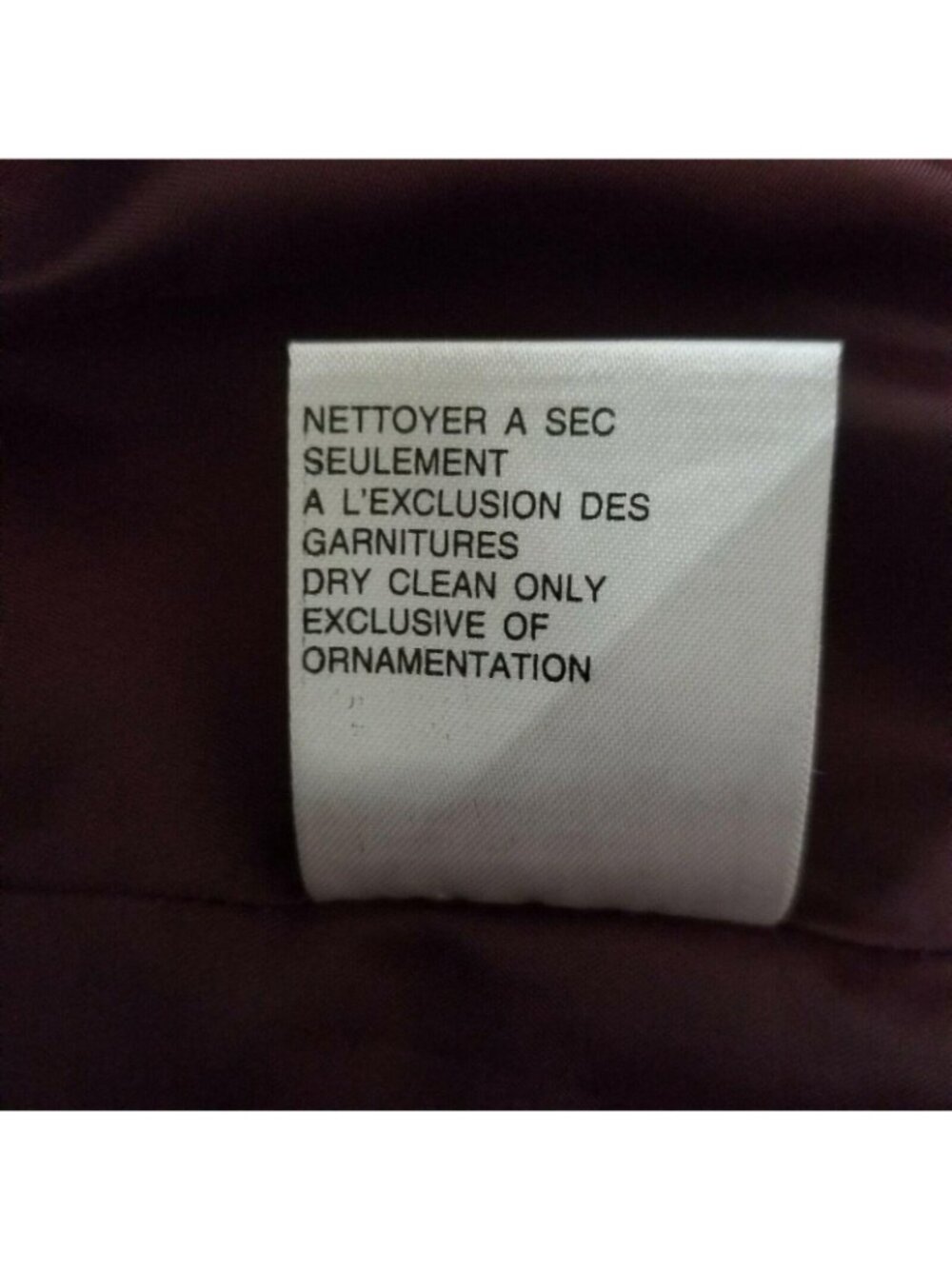 Tribal Women’s Long Sleeve Lined Burgundy Button-Up Coat Jacket Size 12 - Picture 10 of 16